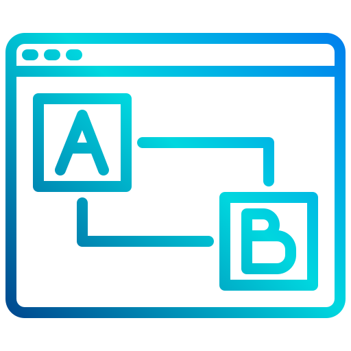 A/B or split testing